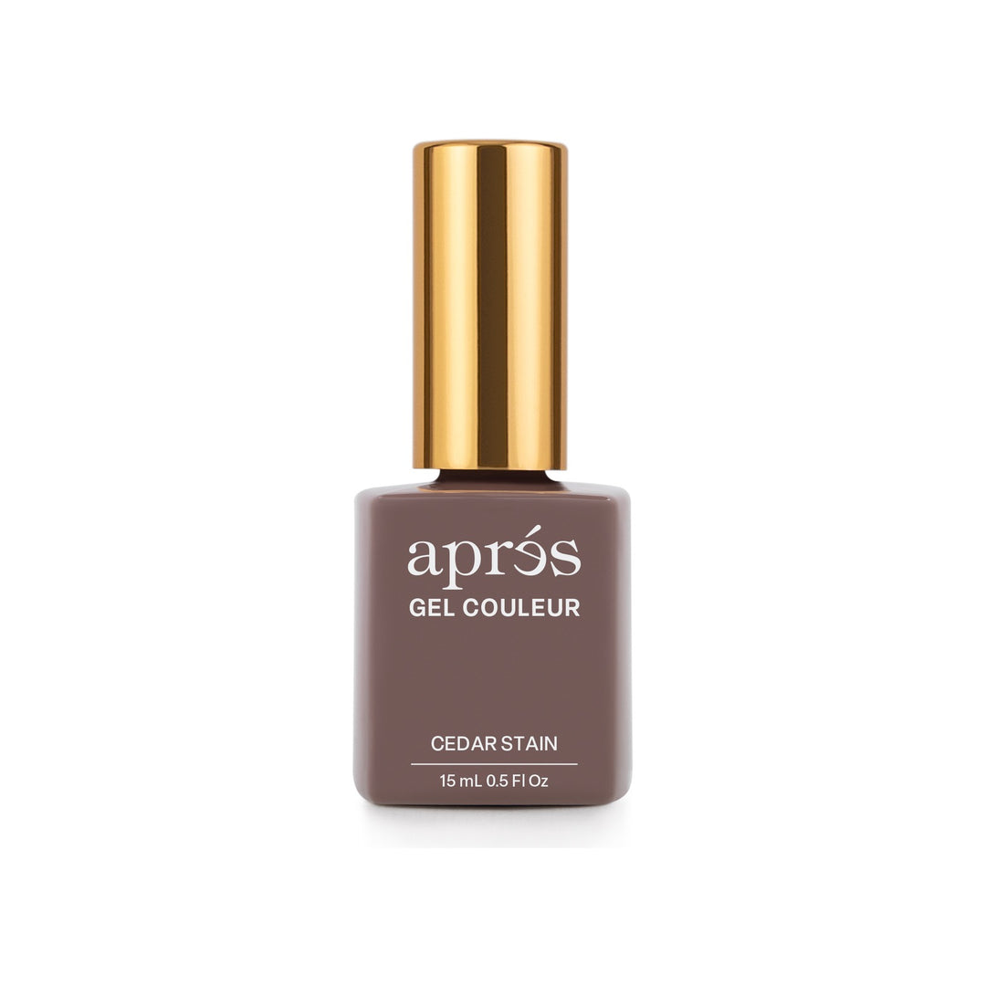 Aprés Gel Couleur HEMA & TPO-free J13 Cedar Stain - bottle