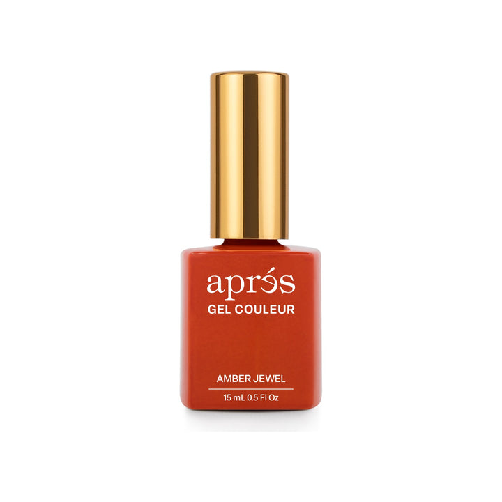 Aprés Gel Couleur HEMA &amp; TPO-free J17 Amber Jewel - bottle