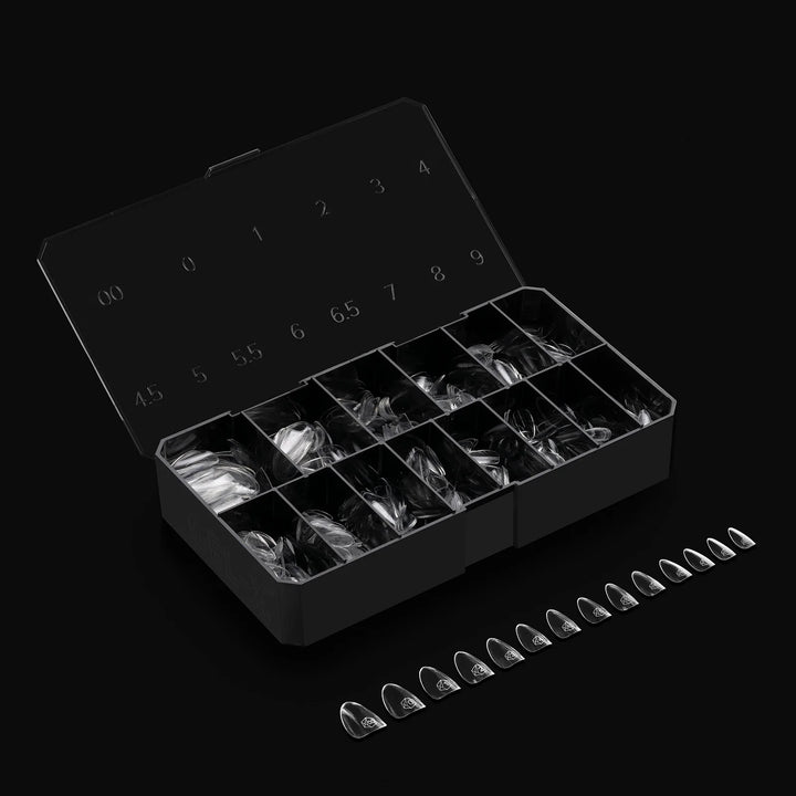 Aprés Gel-X® Natural Almond Short Box of Tips - Mini (280pcs) - tips