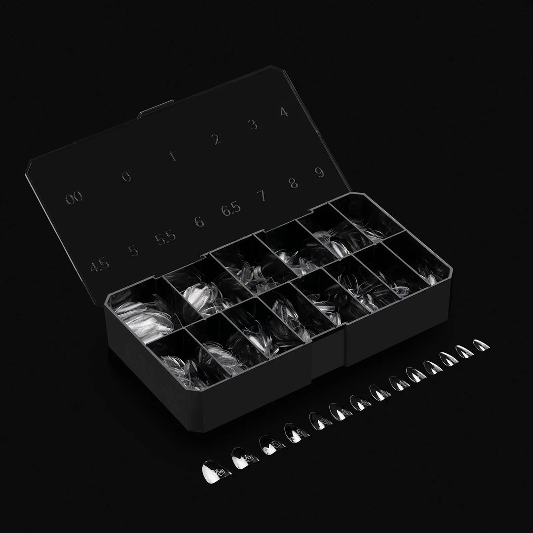 Aprés Gel-X® Natural Almond Extra Short Box of Tips - Mini (280pcs) - tips