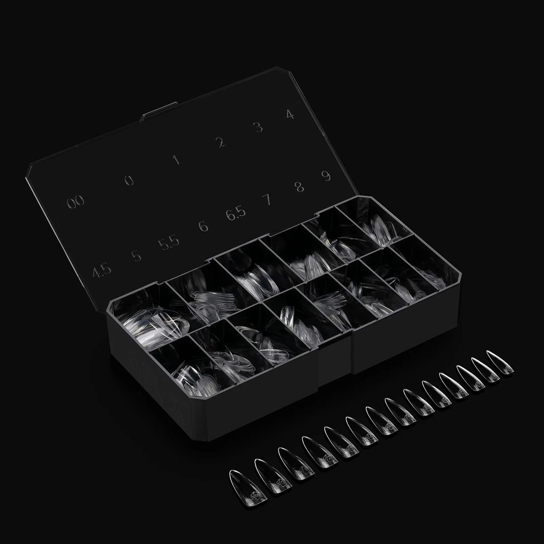 Aprés Gel-X® Sculpted Almond Long Box of Tips - Mini (280pcs) - tips