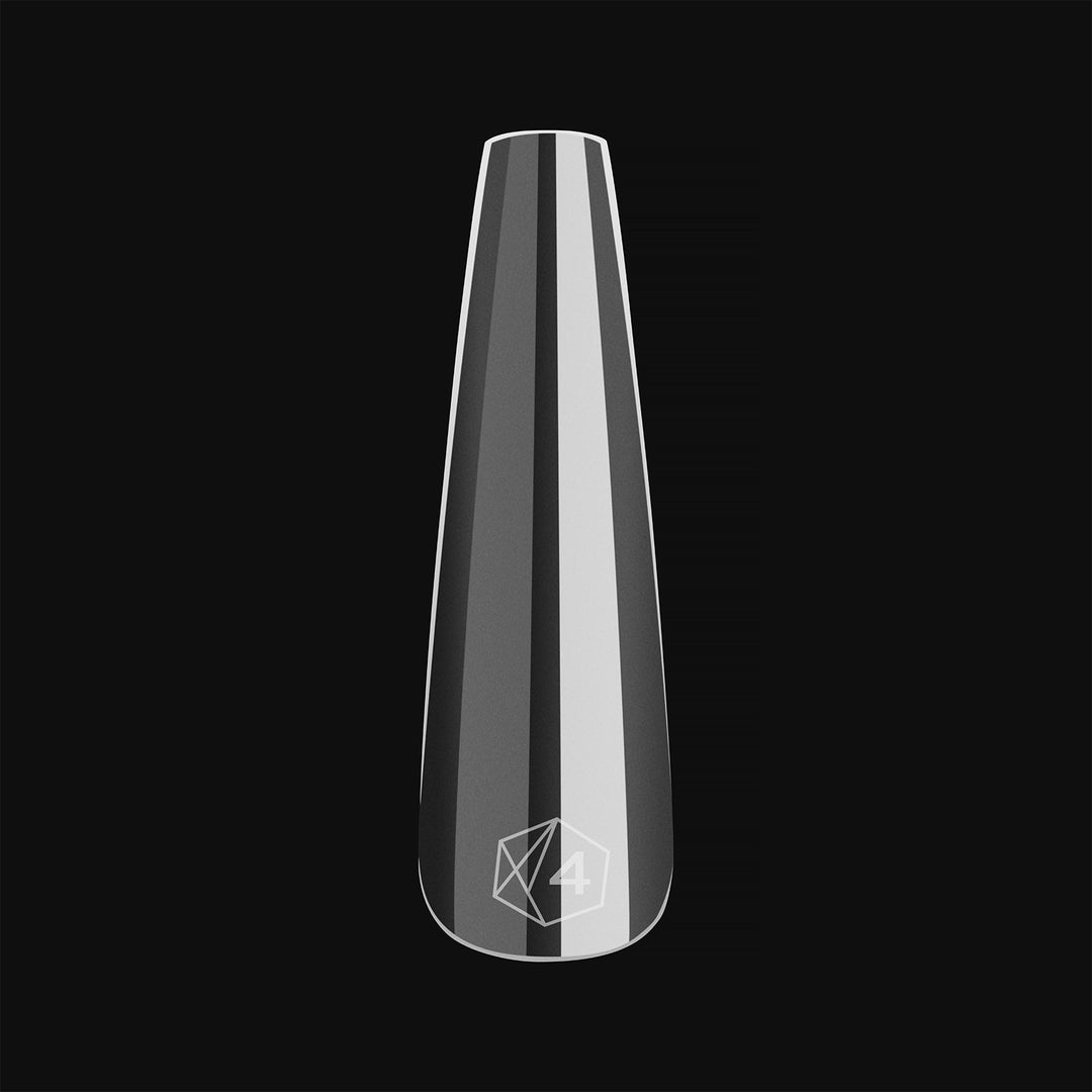 Aprés Gel-X® Sculpted Coffin Extra Long Box of Tips - Pro (420pcs) - tips