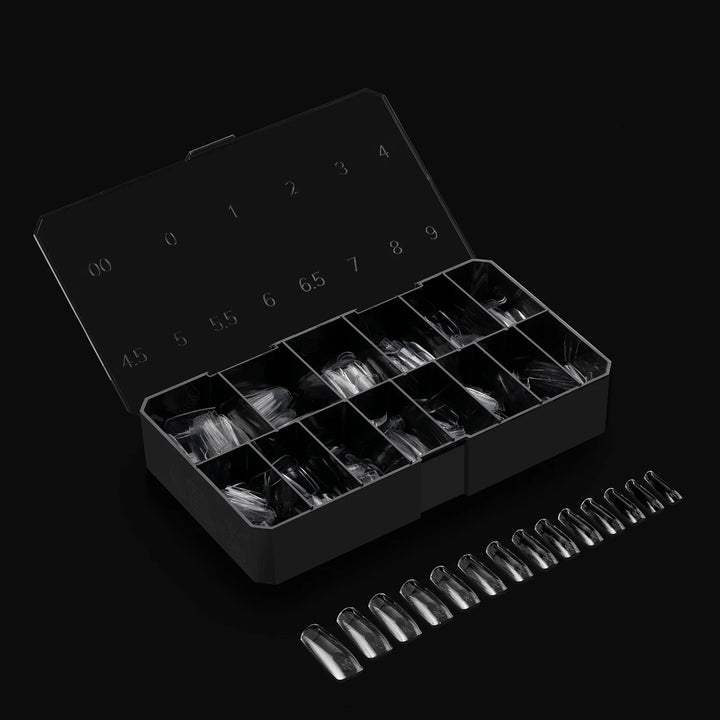 Aprés Gel-X® Sculpted Square Long Box of Tips - Mini (280pcs) - tips