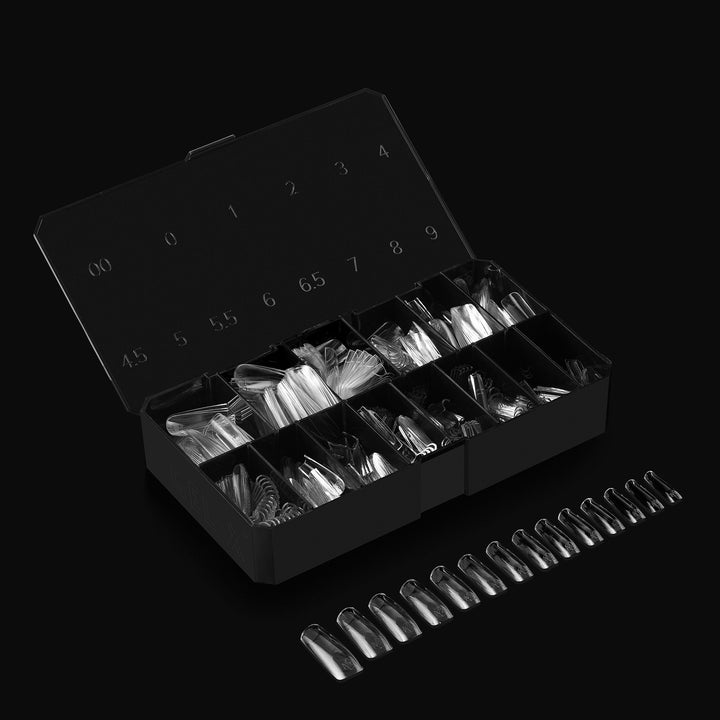 Aprés Gel-X® Sculpted Square Long Box of Tips - Pro (600pcs) - tips