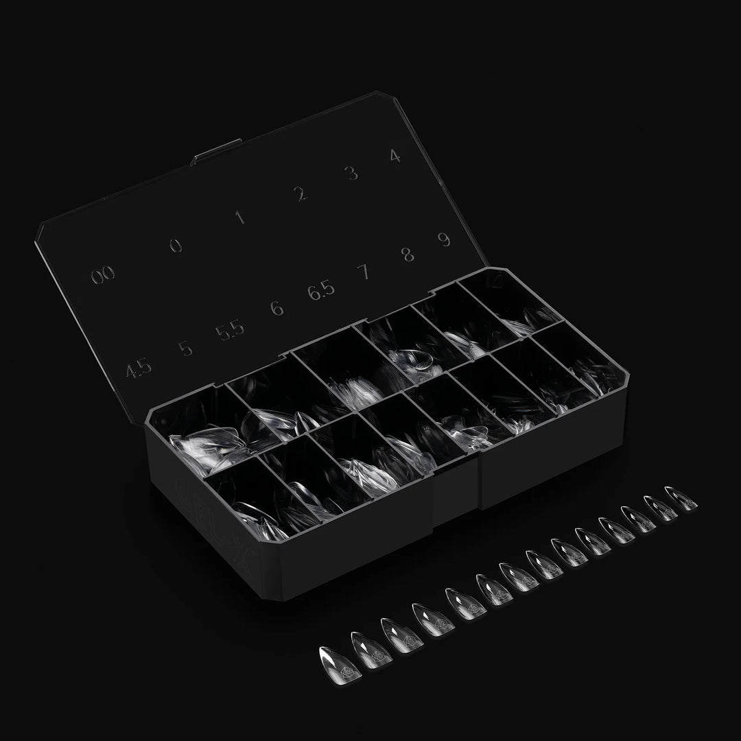Aprés Gel-X® Sculpted Stiletto Medium Box of Tips - Mini (280pcs) - tips