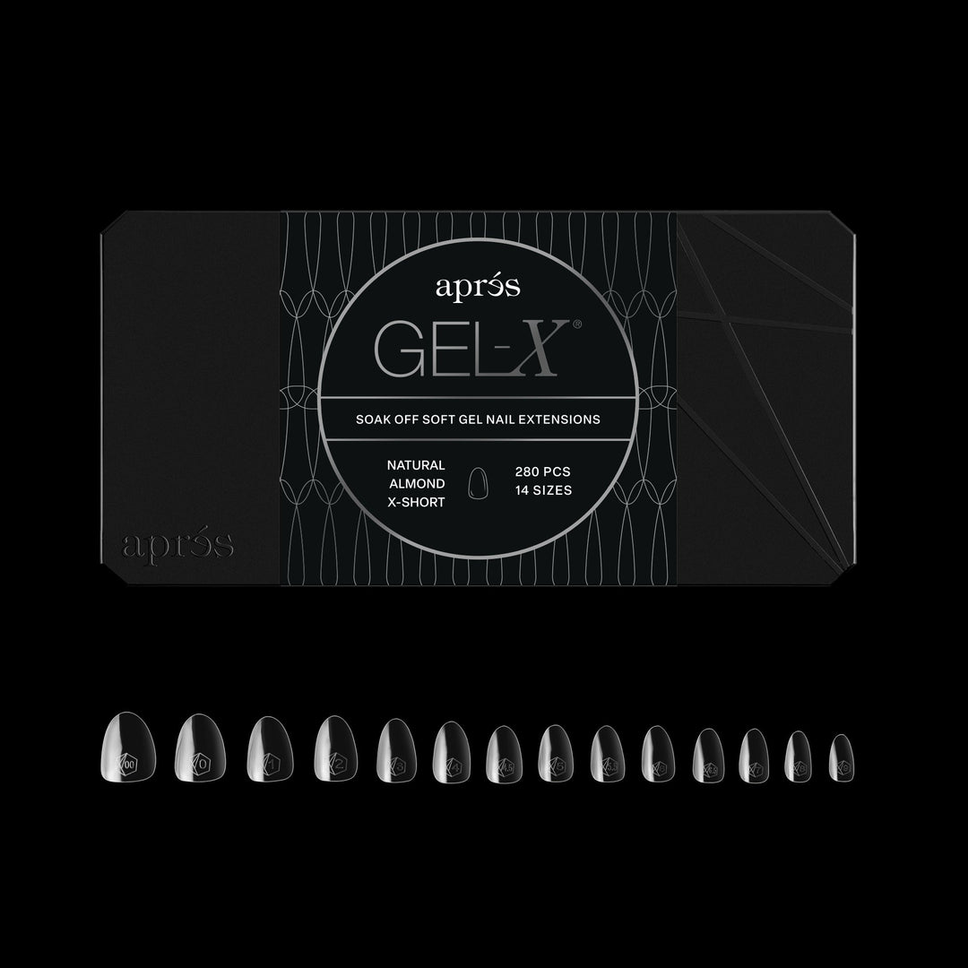 Hộp đầu móng GEL-X® Hạnh nhân tự nhiên siêu ngắn - cỡ nhỏ (280 chiếc)