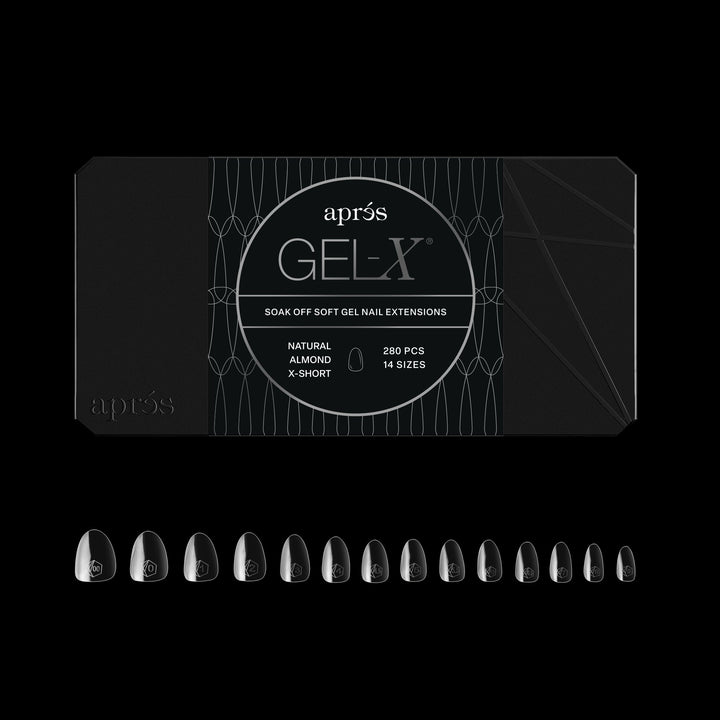 Hộp đầu móng GEL-X® Hạnh nhân tự nhiên siêu ngắn - cỡ nhỏ (280 chiếc)