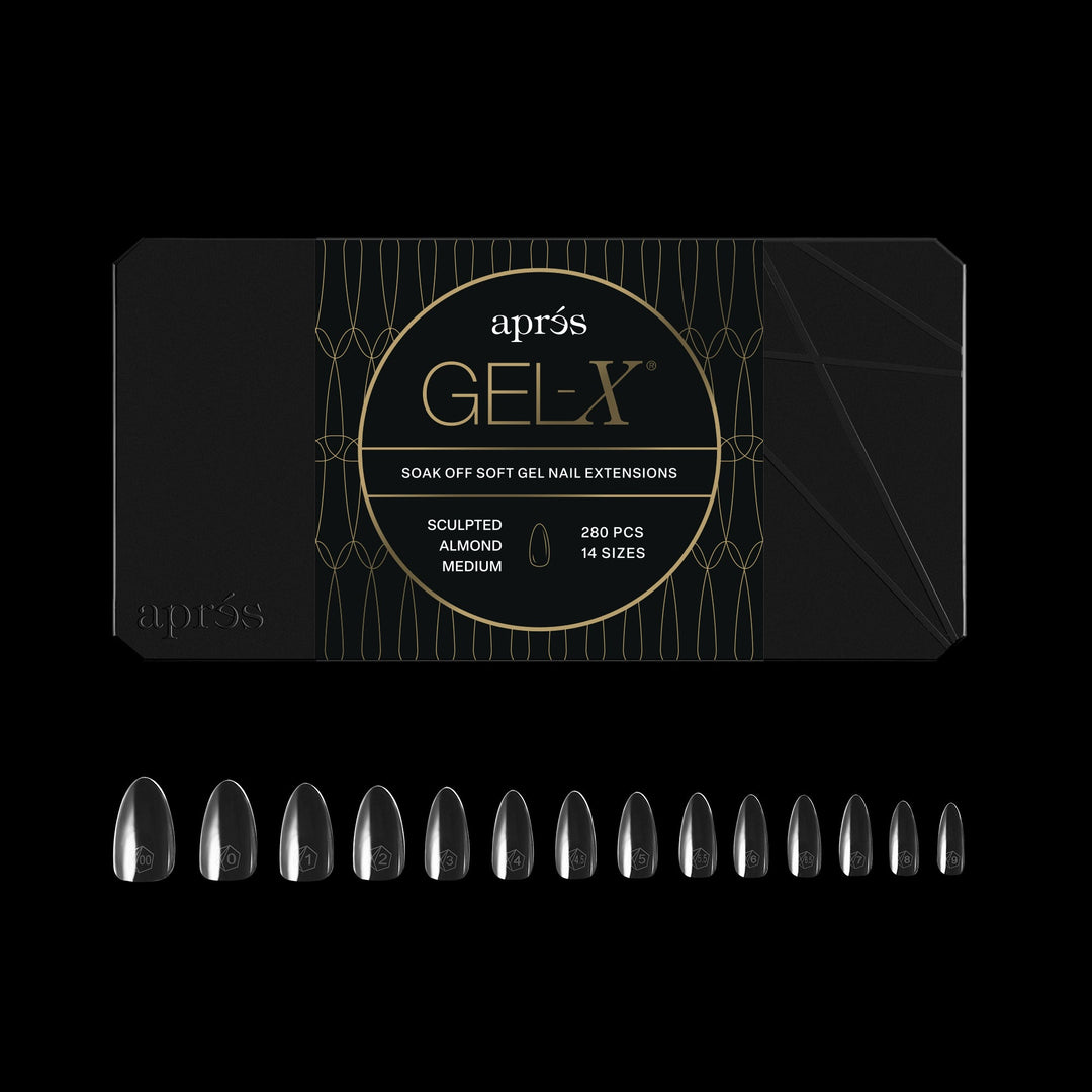 GEL-X® Sculpted Almond Medium Box of Tips - Mini (280pcs)