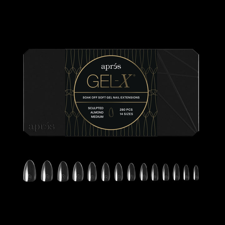 GEL-X® Sculpted Almond Medium Box of Tips - Mini (280pcs)