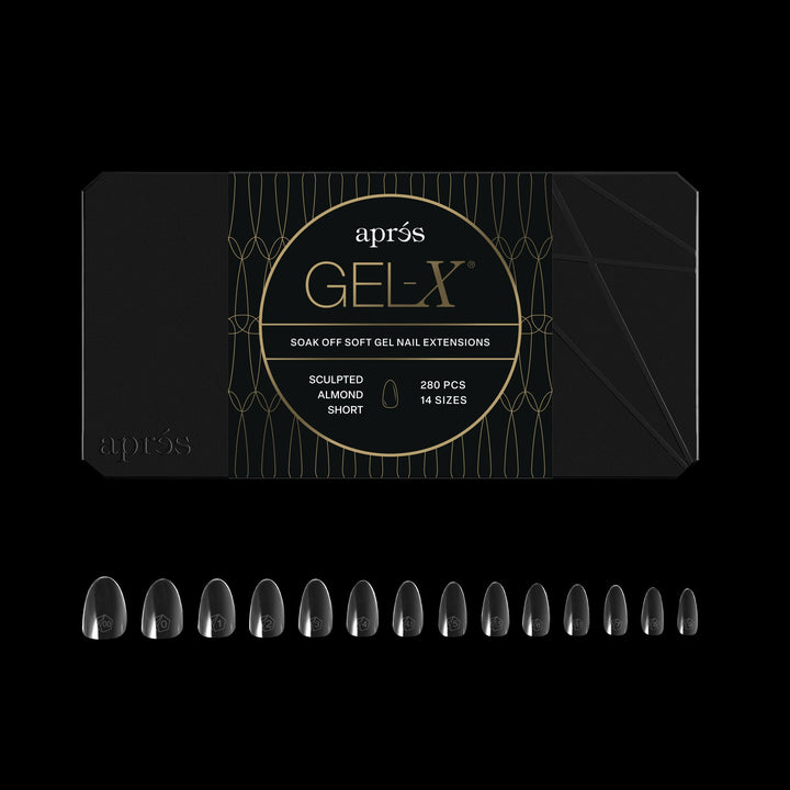 GEL-X® Sculpted Almond Short Box of Tips - Mini (280pcs)