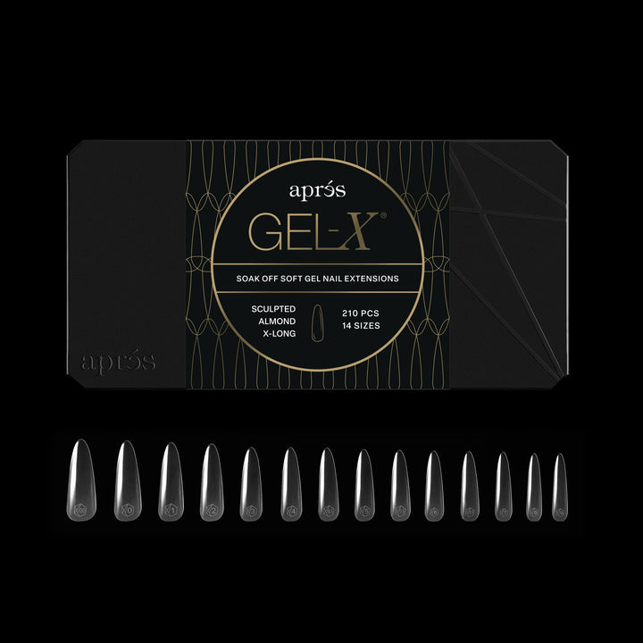 Hộp Móng Giả GEL-X® Sculpted Almond Extra Long (210 móng) – Mini