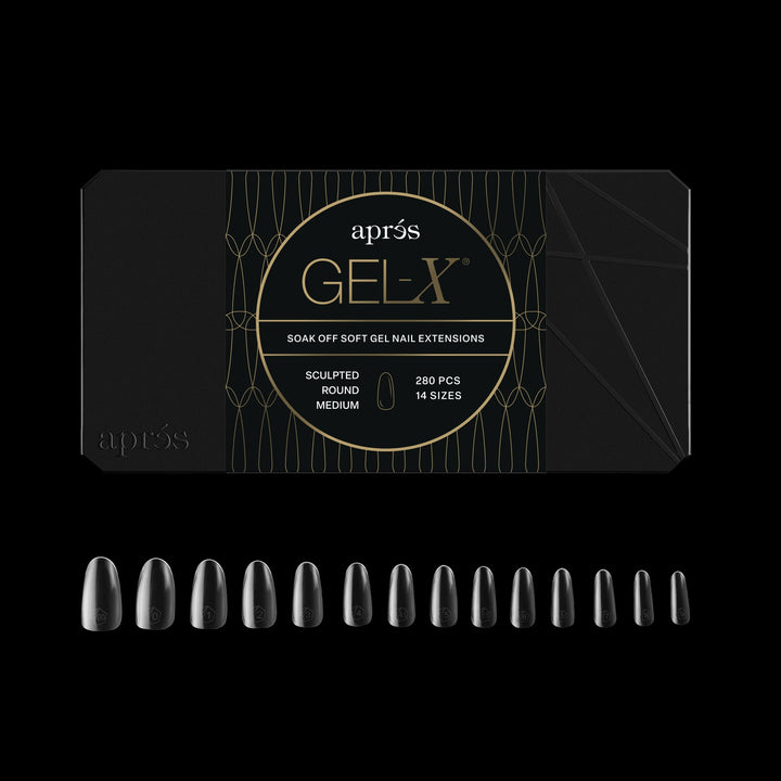 Hộp Móng Giả GEL-X® Sculpted Round Medium - Mini (280 móng)