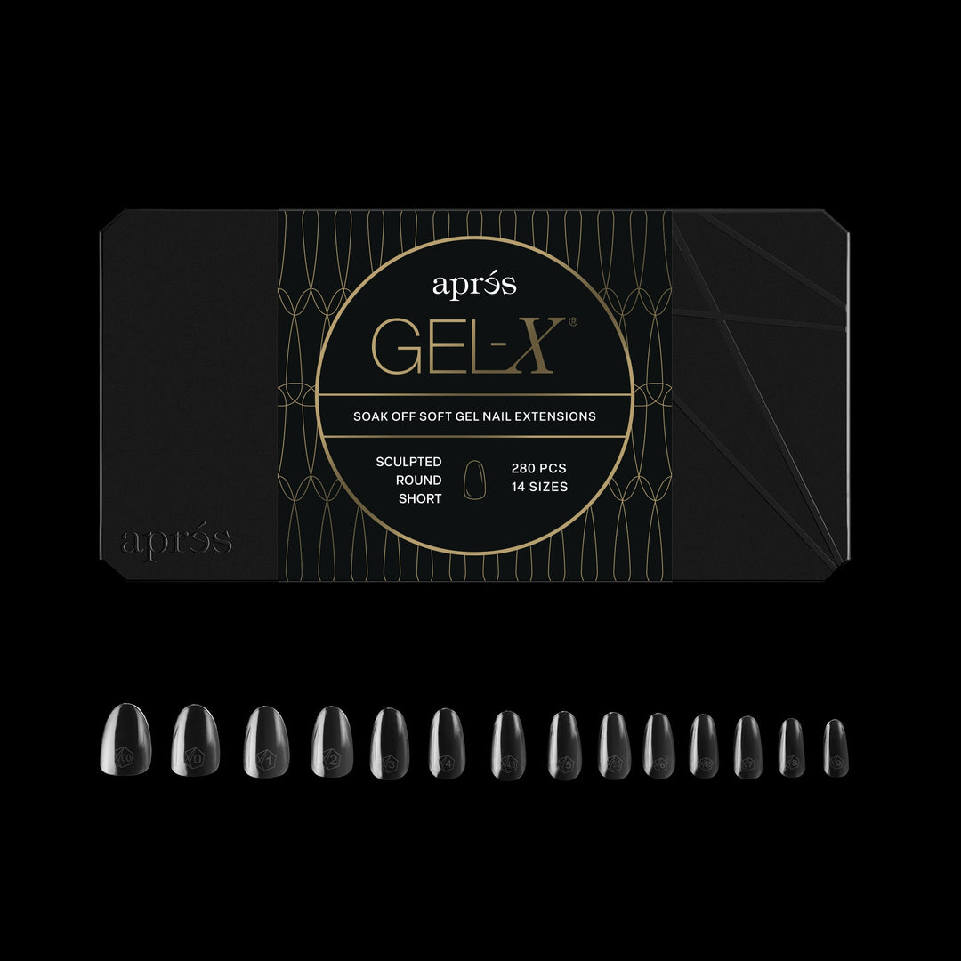 GEL-X® Sculpted Round Short Box of Tips - Mini (280pcs)