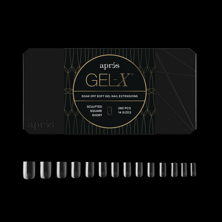 GEL-X® Sculpted Square Short Box of Tips - Mini (280pcs)