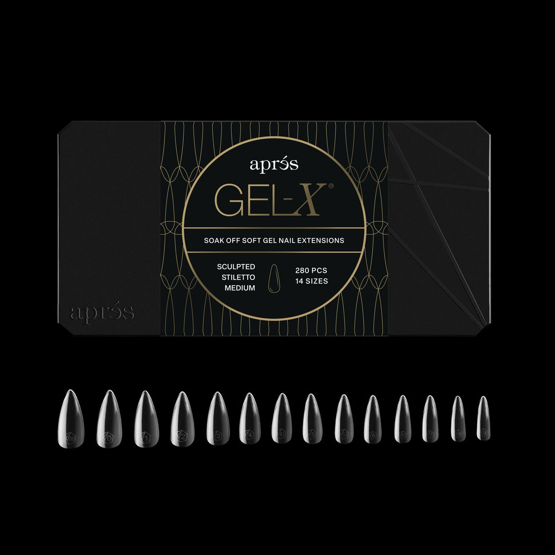 GEL-X® Sculpted Stiletto Medium Box of Tips - Mini (280pcs)