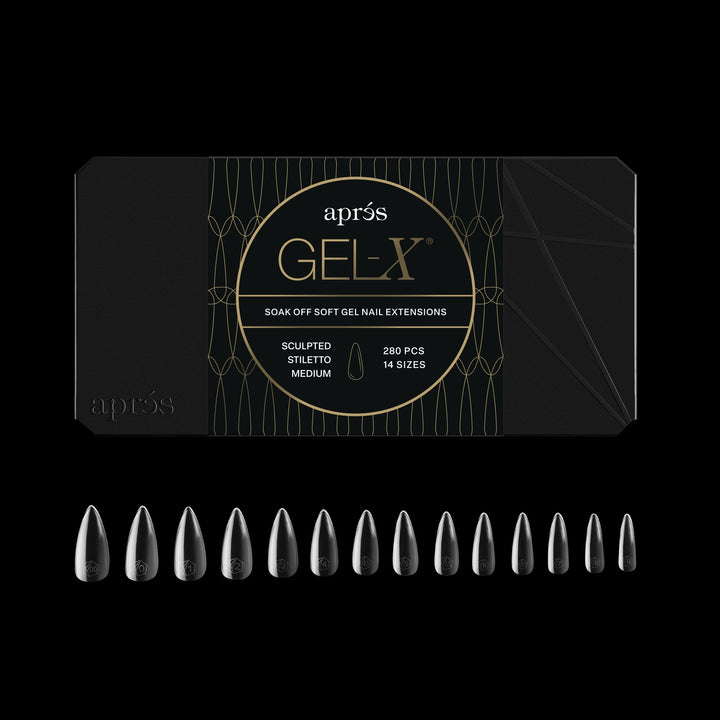 GEL-X® Sculpted Stiletto Medium Box of Tips - Mini (280pcs)