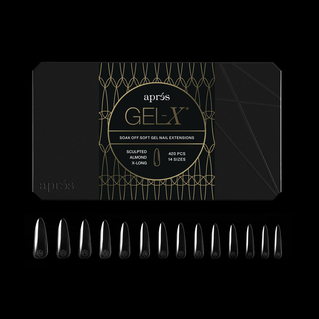 GEL-X® Sculpted Almond Extra Long Box of Tips (420pcs)