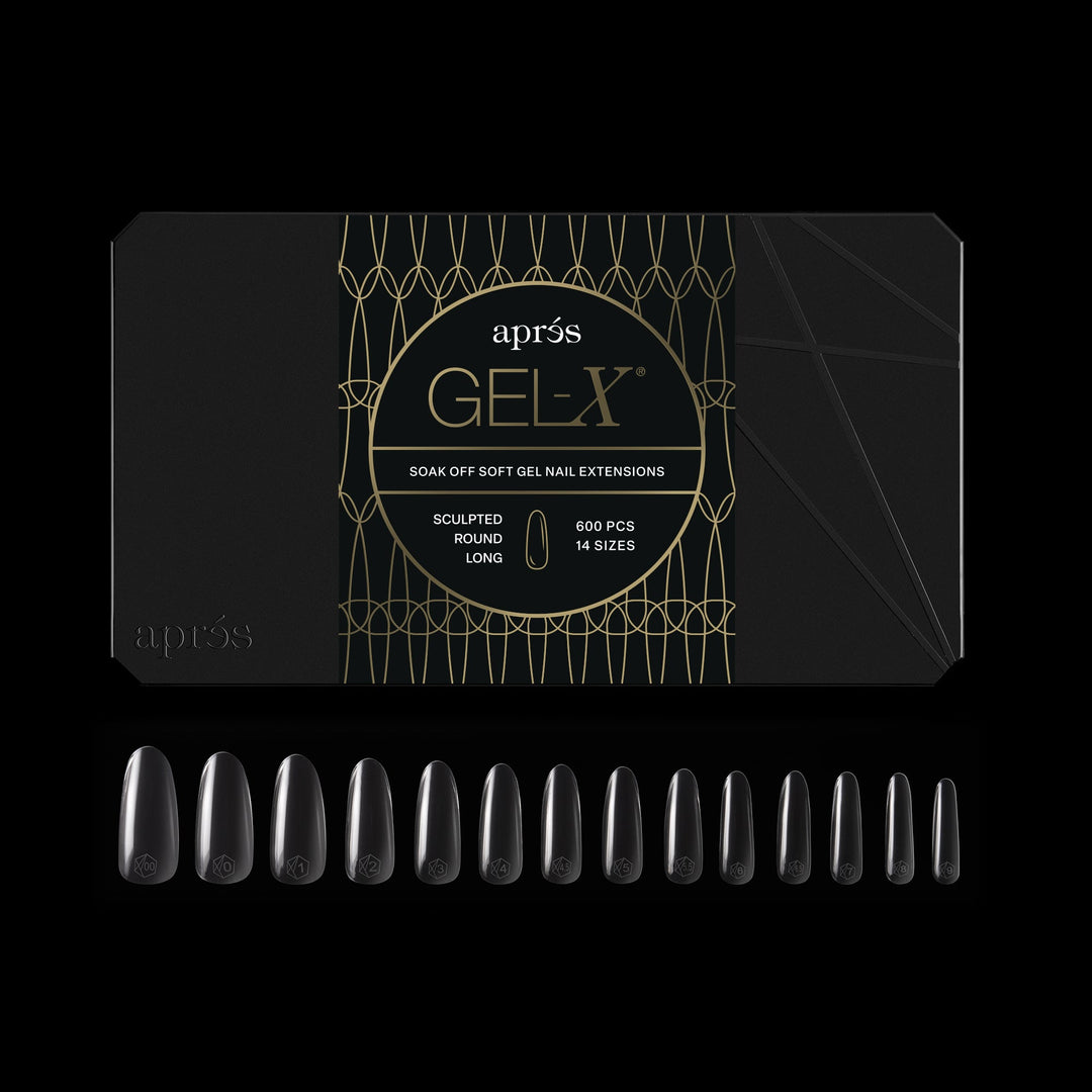 GEL-X® Sculpted Round Long Box of Tips - Pro (600pcs)