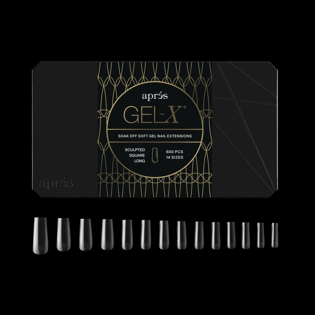 GEL-X® Sculpted Square Long Box of Tips - Pro (600pcs)