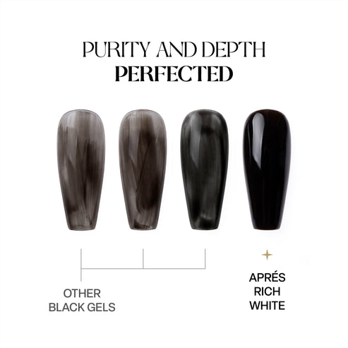 Apres Gel Couleur (HEMA&amp;TPO FREE) - Rich Black 15ml