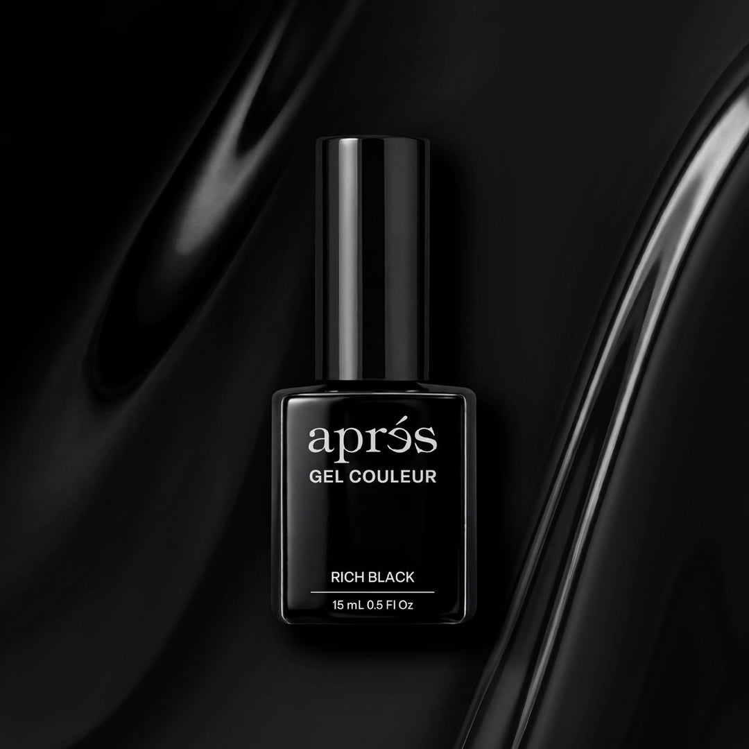 Apres Gel Couleur (HEMA&amp;TPO FREE) - Rick Black 15ml
