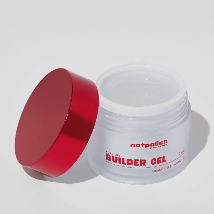 Gel đắp móng Notpolish Hard Builder (Không chứa Hema) 2oz - BG01 Clearly Yours