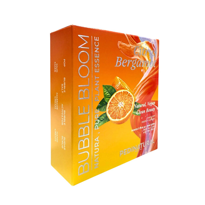 Pedinatural Bubble Bloom Spa Pedicure Kit 7in1