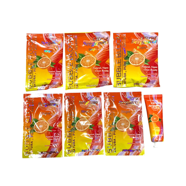 Pedinatural Bubble Bloom Spa Pedicure Kit 7in1 (36boxes/Case)