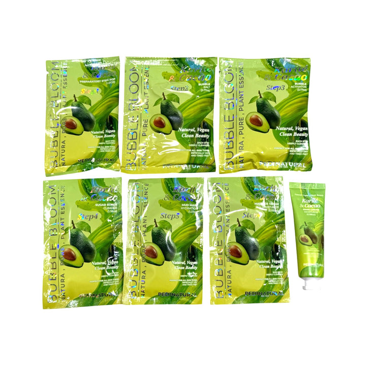 Pedinatural Bubble Bloom Spa Pedicure Kit 7in1