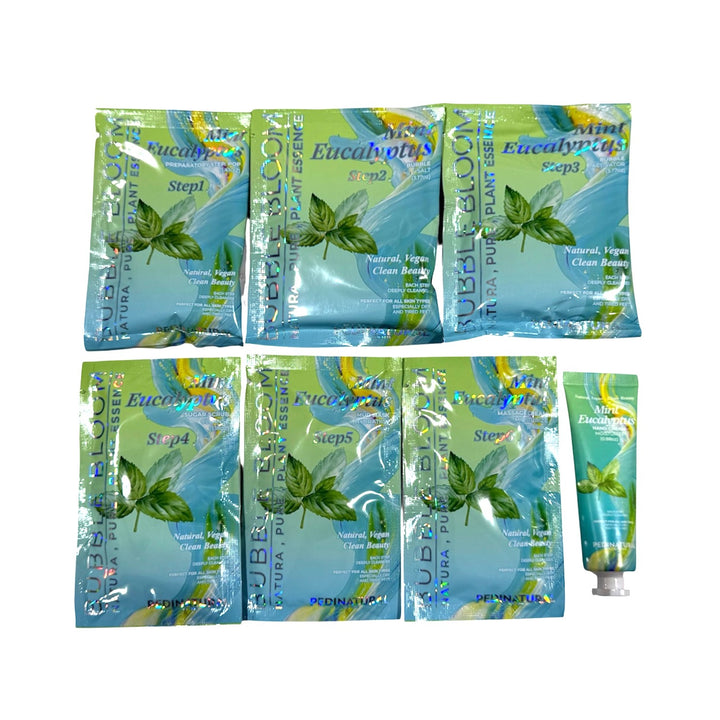 Pedinatural Bubble Bloom Spa Pedicure Kit 7in1 (36boxes/Case)