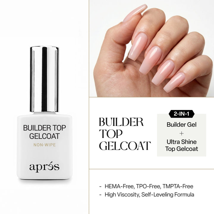Apres Builder Top Gelcoat 15ml (Không HEMA/TPO)