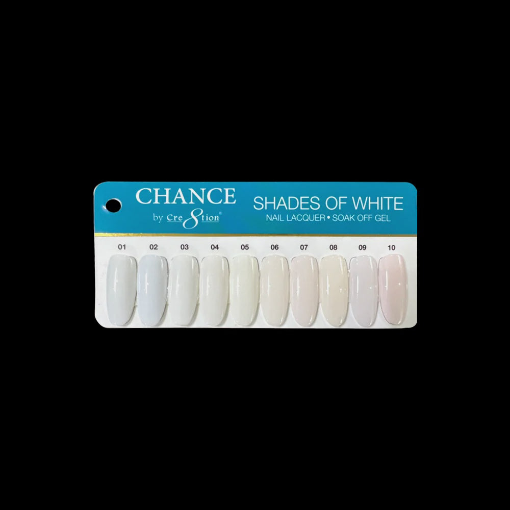 Chance Gel/Lacquer Duo Shade of White Collection