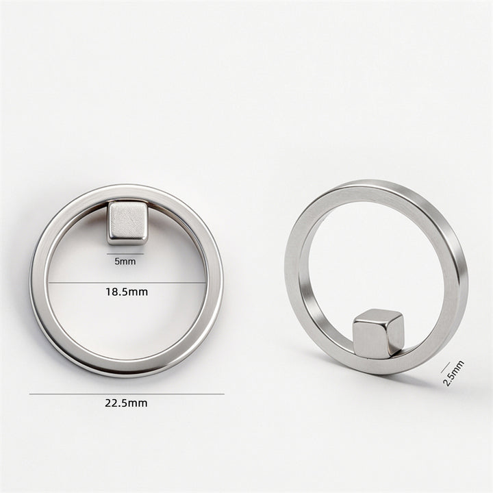 Circular Nail Art Magnet - No Handle