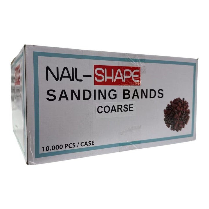 Nail-Shape Brown Sanding Band 1000pcs/Bag