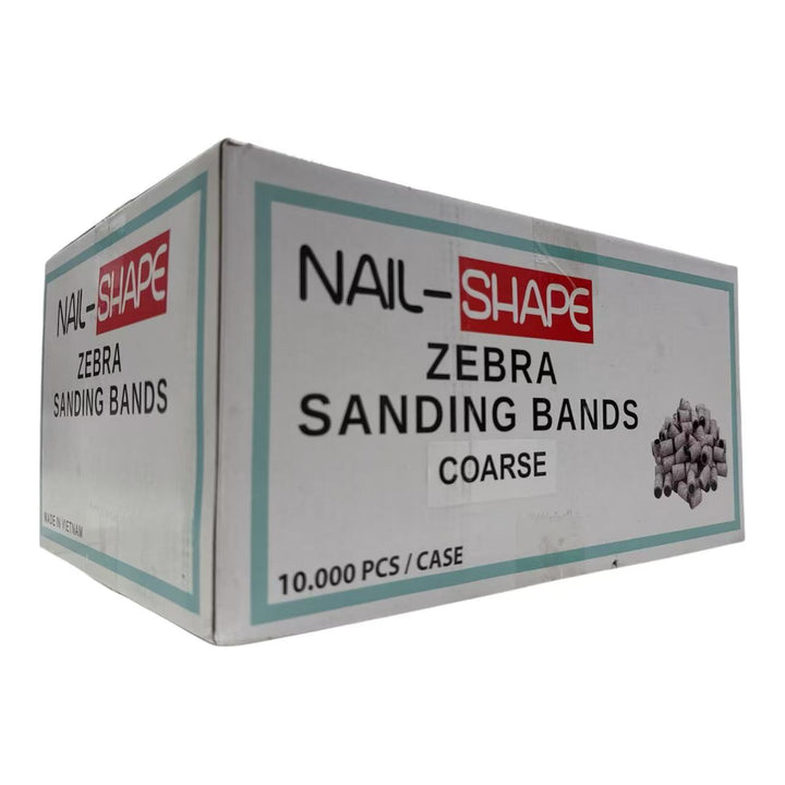 Nail-Shape Zebra Sanding Band 1000pcs/Bag