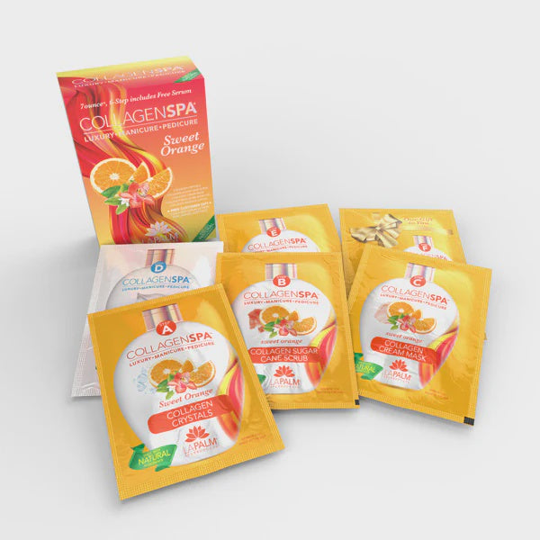 Hệ thống Collagen Spa 7 bước + Bomber (60 cái/thùng)