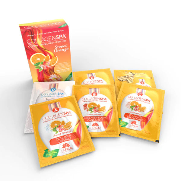 Hệ thống Collagen Spa 7 bước + Bomber (60 cái/thùng)