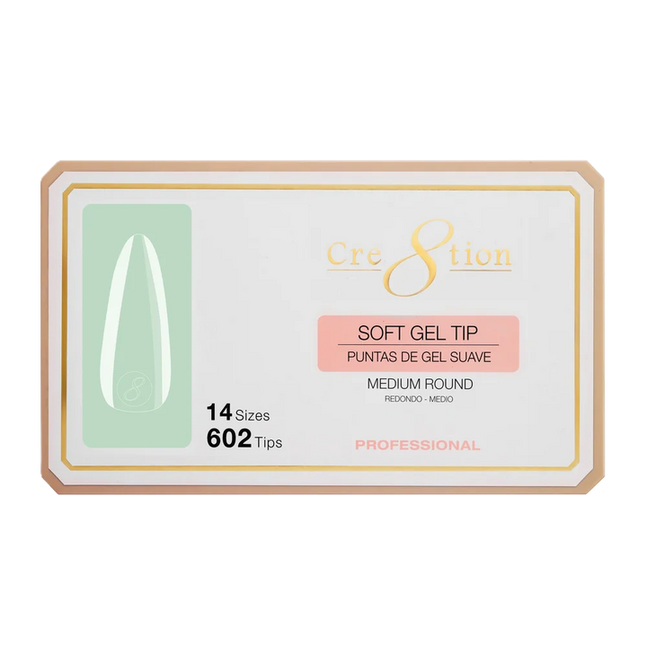 Cre8tion Soft Tips 14 Sizes - Round