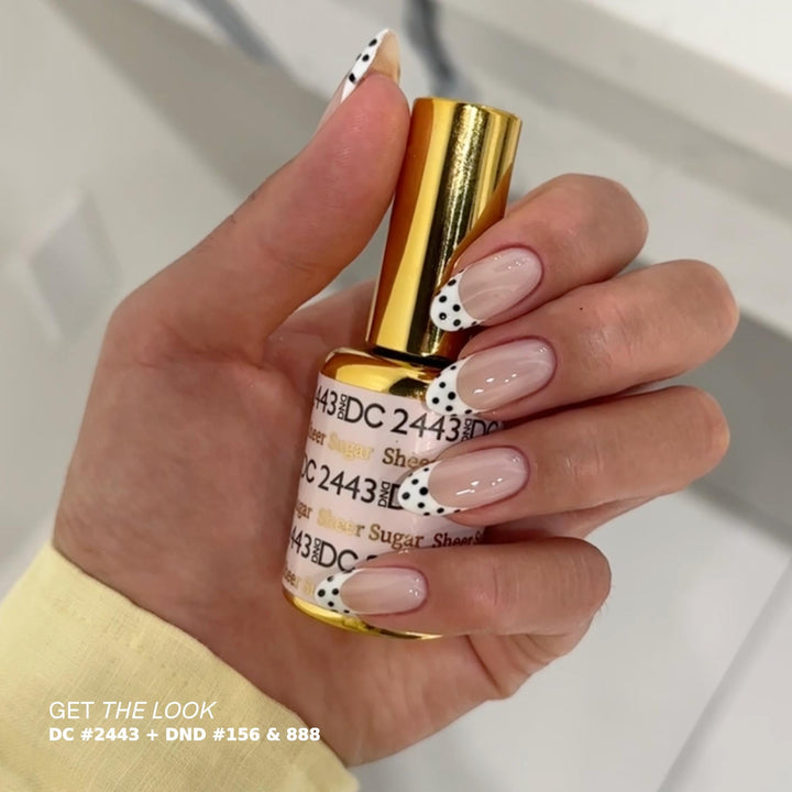 DC DUO GEL MATCHING COLOR 2443 Sheer Sugar