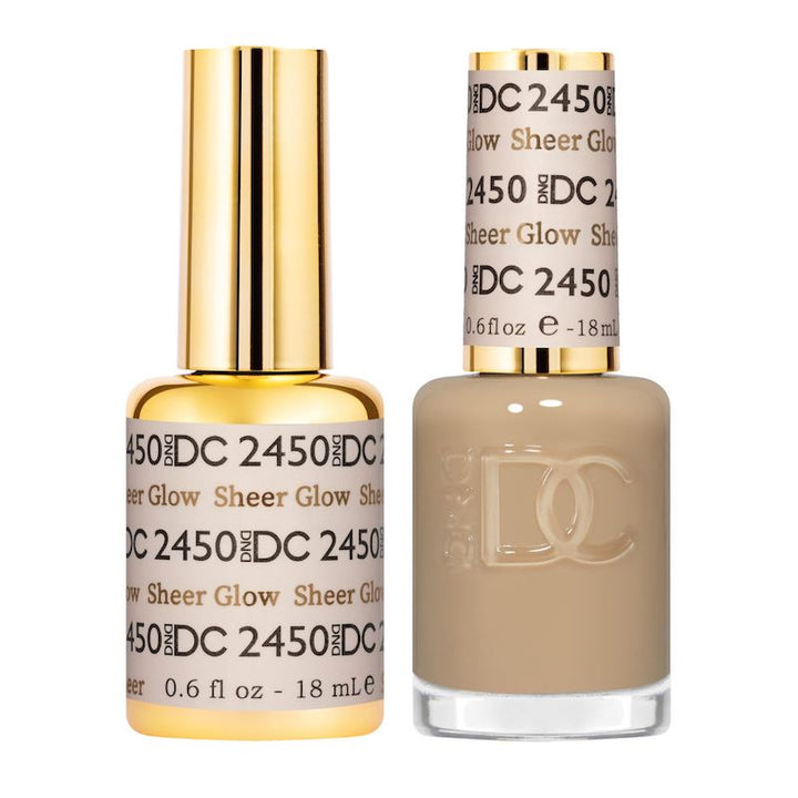 DC DUO GEL MATCHING COLOR 2450 Sheer Glow
