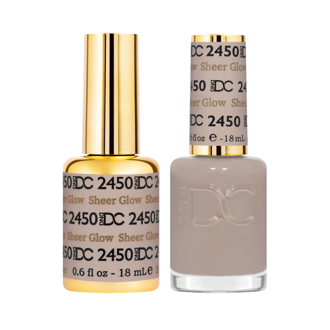 DC DUO GEL MATCHING COLOR 2450 Sheer Glow
