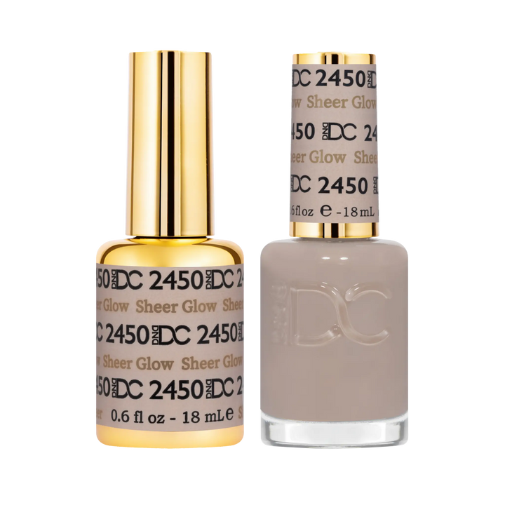 DC DUO GEL MATCHING COLOR 2450 Sheer Glow