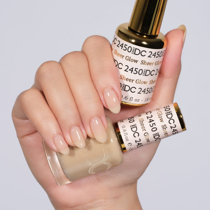 DC DUO GEL MATCHING COLOR 2450 Sheer Glow