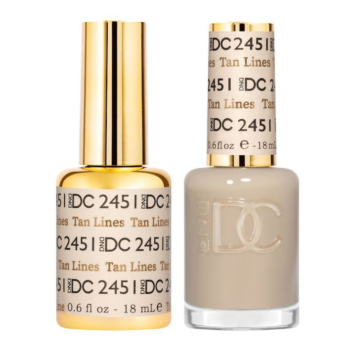 DC DUO GEL MATCHING COLOR 2451 Tan Lines