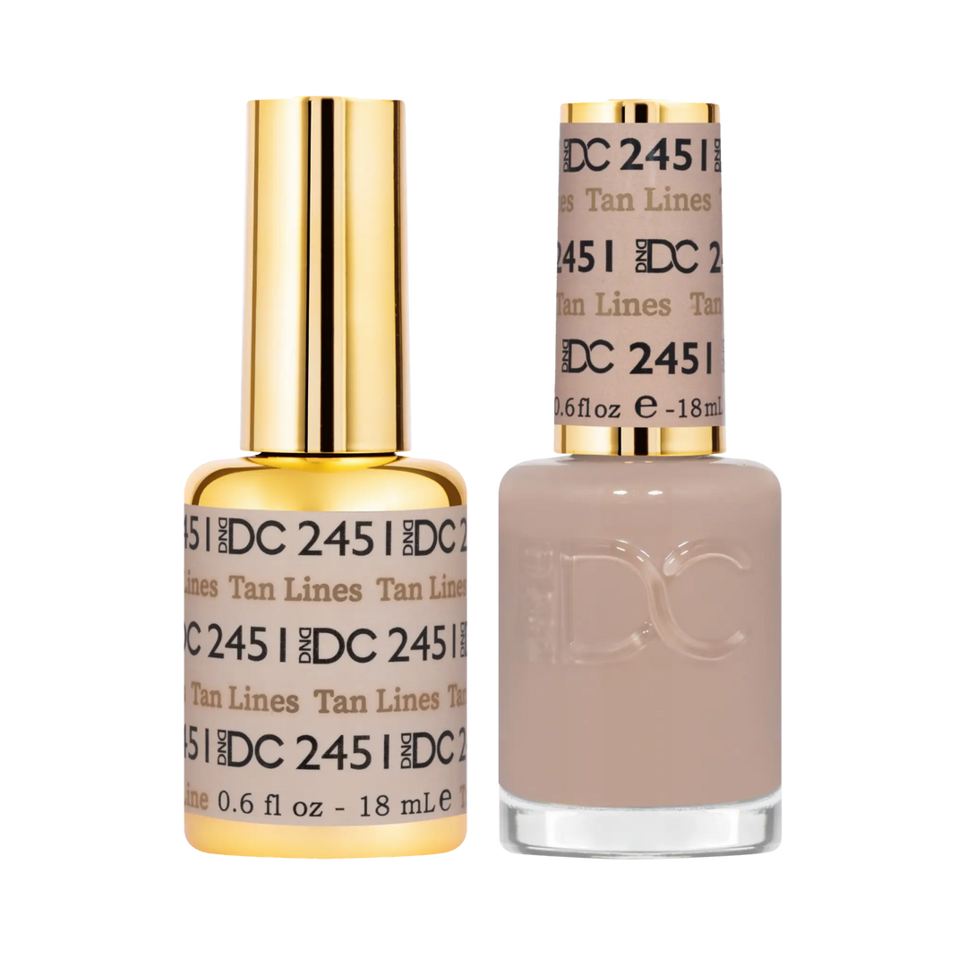 DC DUO GEL MATCHING COLOR 2451 Tan Lines