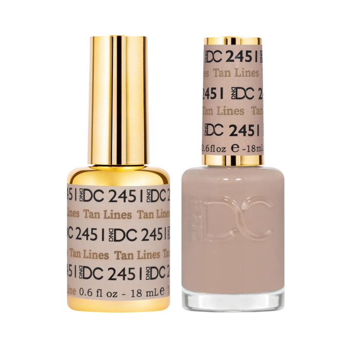 DC DUO GEL MATCHING COLOR 2451 Tan Lines
