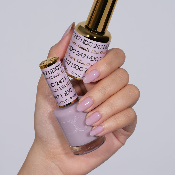 DC DUO GEL MATCHING COLOR 2471 Lilac Clouds