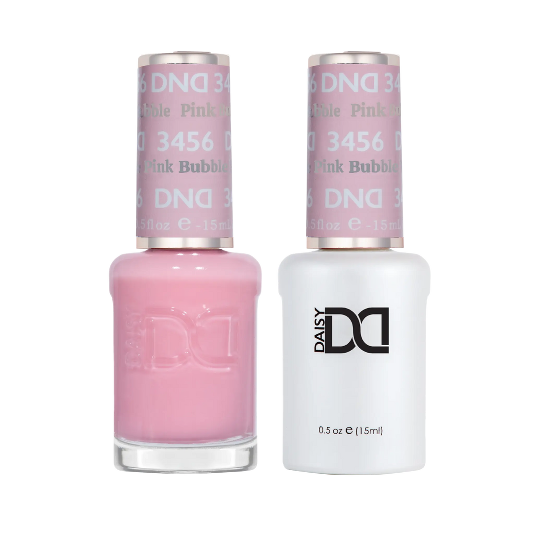 DND DUO GEL MATCHING COLOR 8686 (3456) Pink Bubble