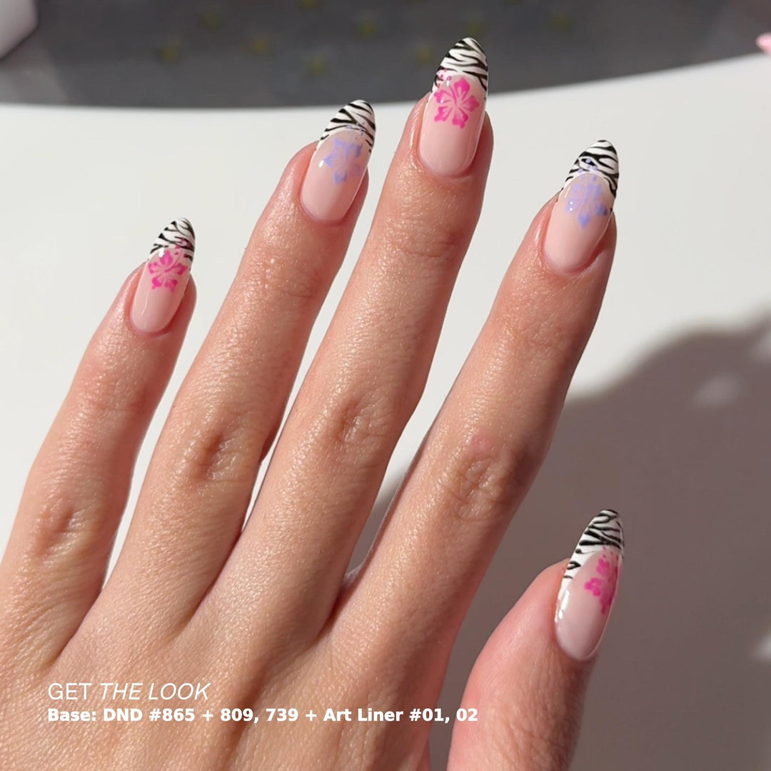 DND DUO GEL MATCHING COLOR (801-899)