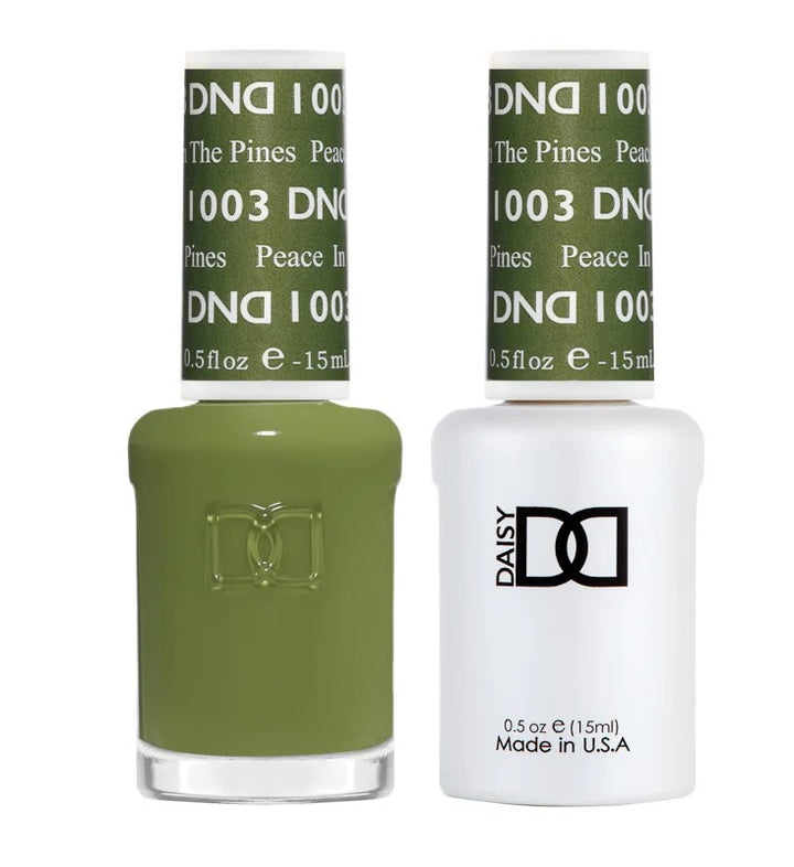 DND DUO GEL MATCHING COLOR 1003 Peace in the Pines